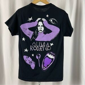 Olivia Rodrigo Small Graphic Tee Shirt Band Music Lilac Lavender Pastel